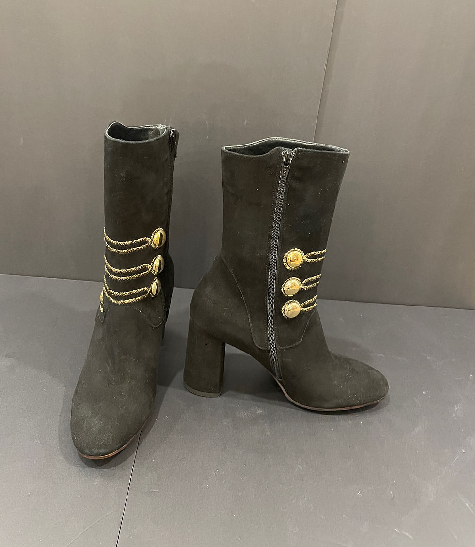 Thumbnail: Lot 135 - New Military-Style Boots (Size 9) Retail $480.