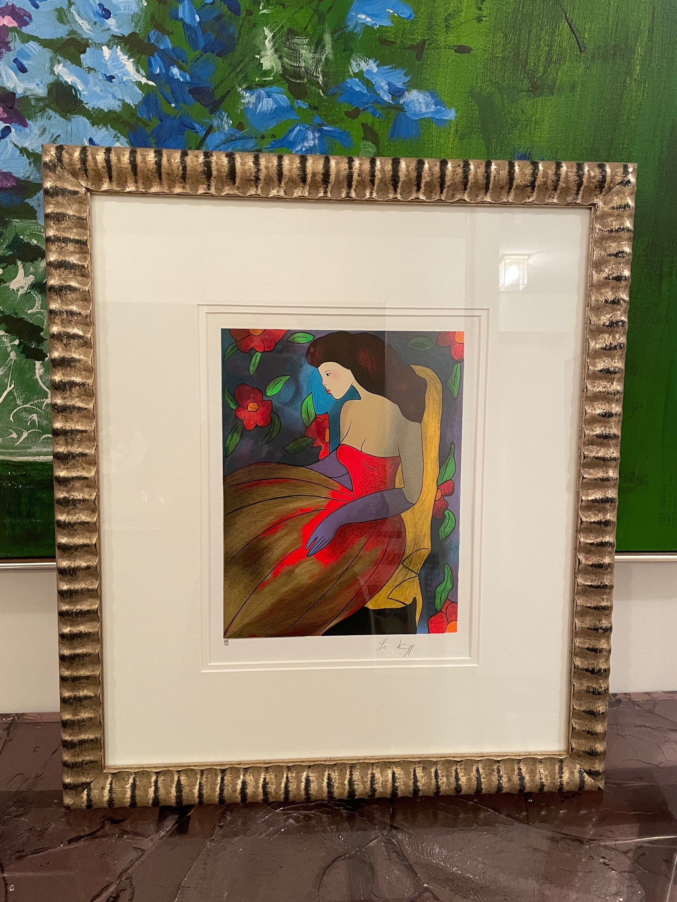 Lot 302 - Signed Lithograph by Linda Le Kniff (Brunette)