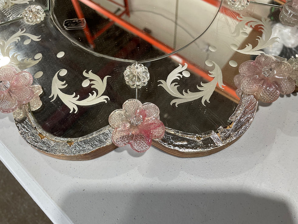 Thumbnail: Lot 162 - Vintage Murano Mirror