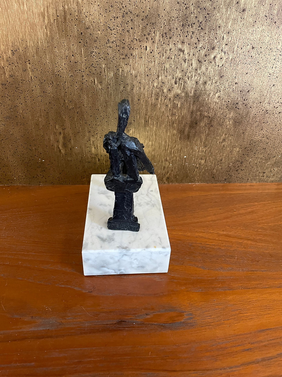 Thumbnail: Lot 117 - Bronze Sculpture by May Marx  - Marble Base