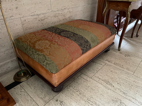 Lot Large Ralph Lauren Ottoman for Henredon Furniture Castle