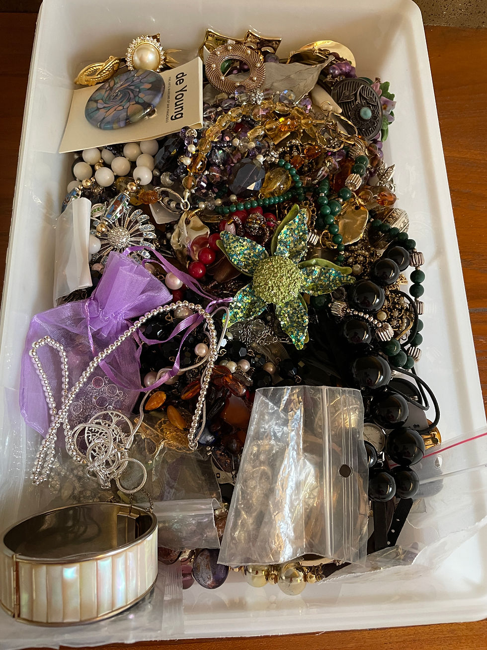 Thumbnail: Lot 13 - Assorted Costume Jewellery Boxes X 2