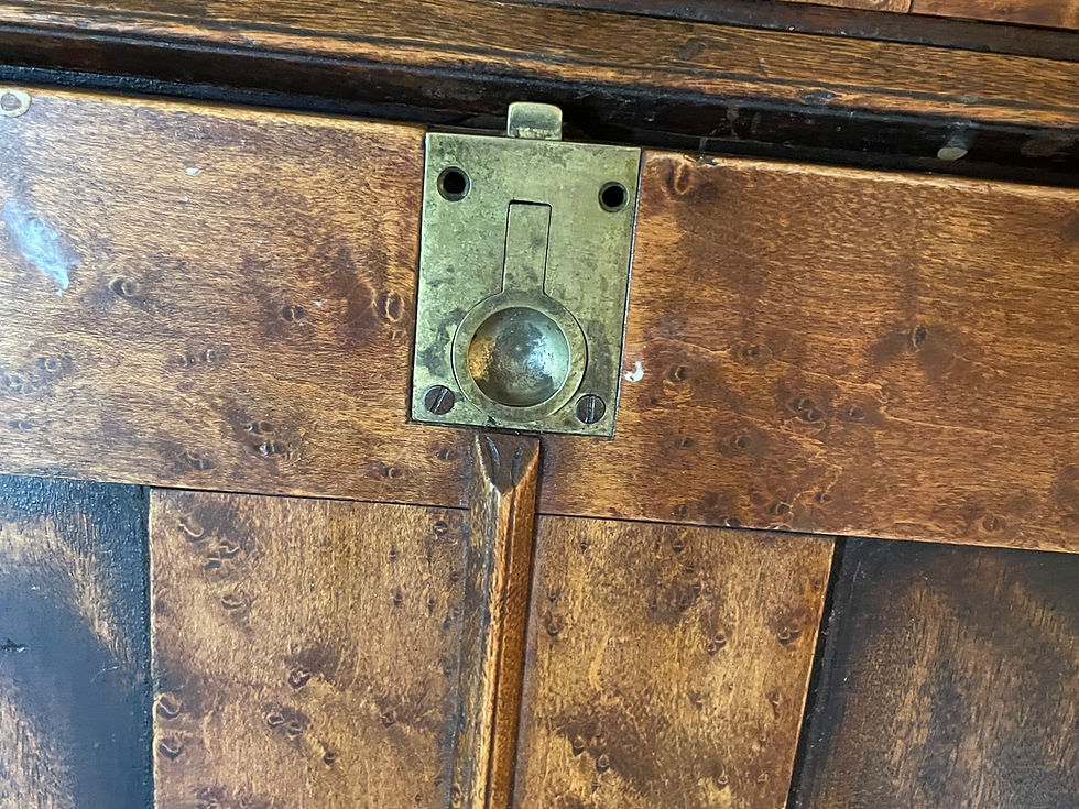 Thumbnail: Lot 27 - Antique Empire-Style Two-Part Secretary Desk - Circa 1850's
