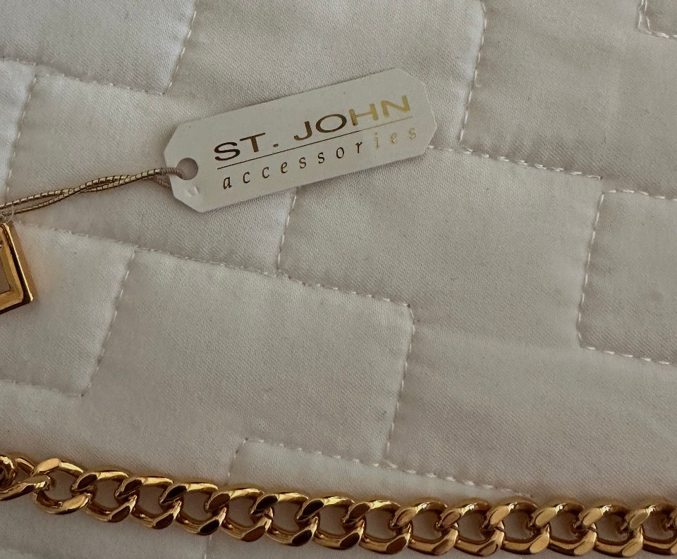 Thumbnail: Lot 151 - St. John Multi-Strand Gold Belt (Retail $1,400)