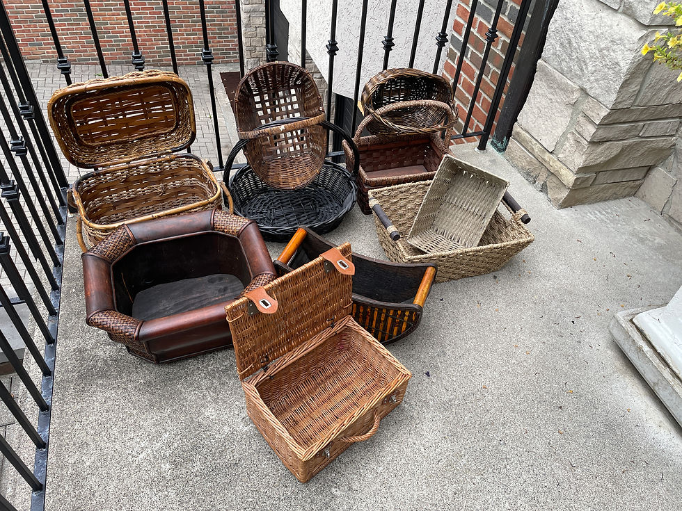 Thumbnail: Lot 19 - Assorted Baskets