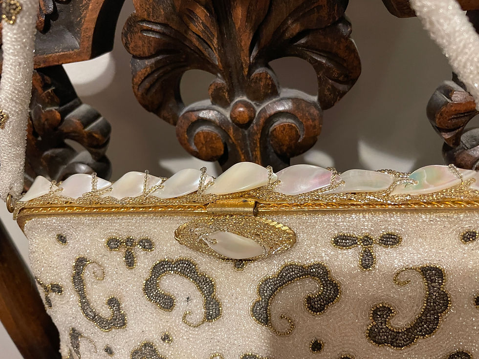 Thumbnail: Lot 405 - Vintage 1950's Evening Bag by Michel Swiss - Paris