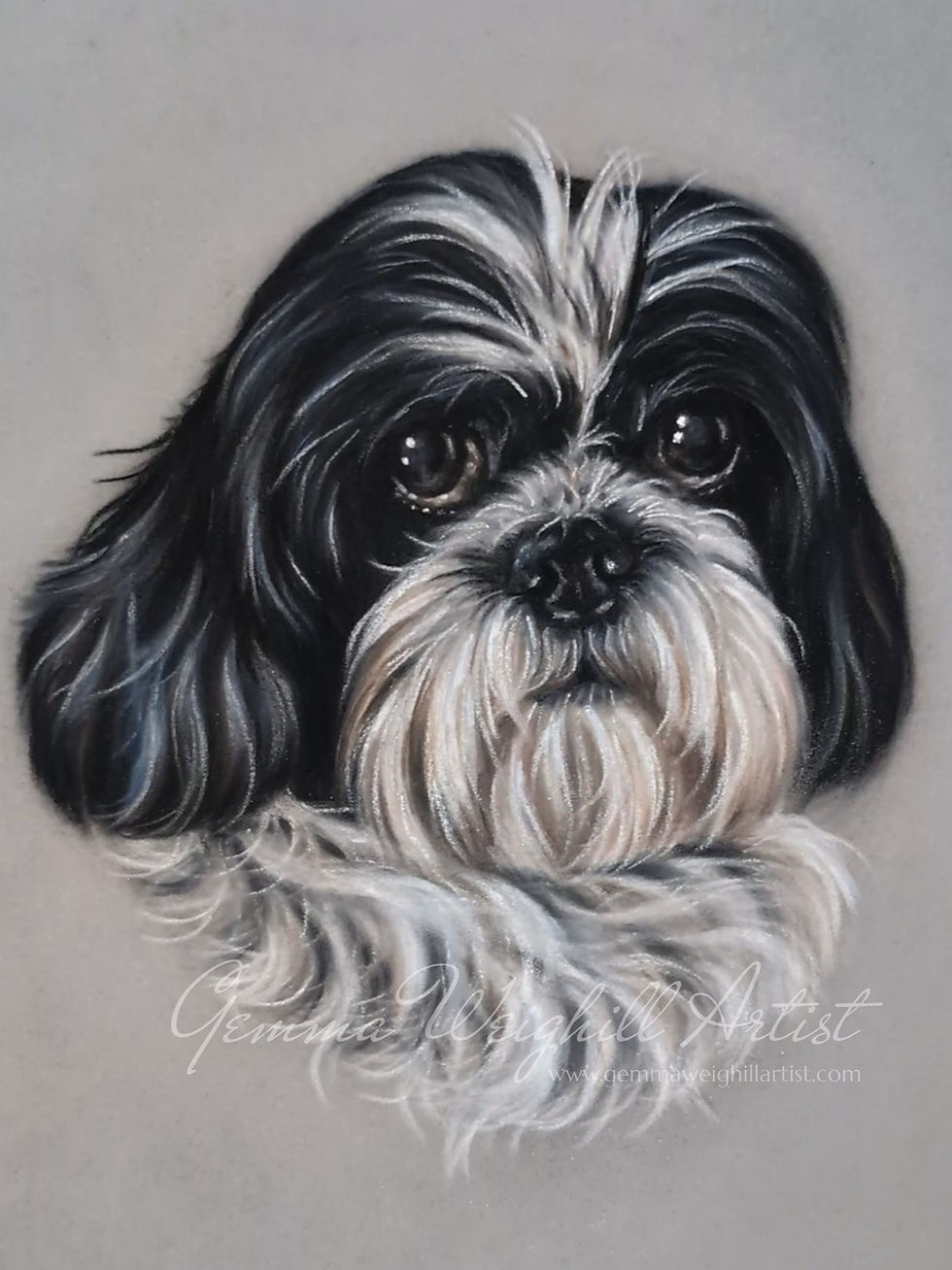 Sophie 12" x 16" Pastels
