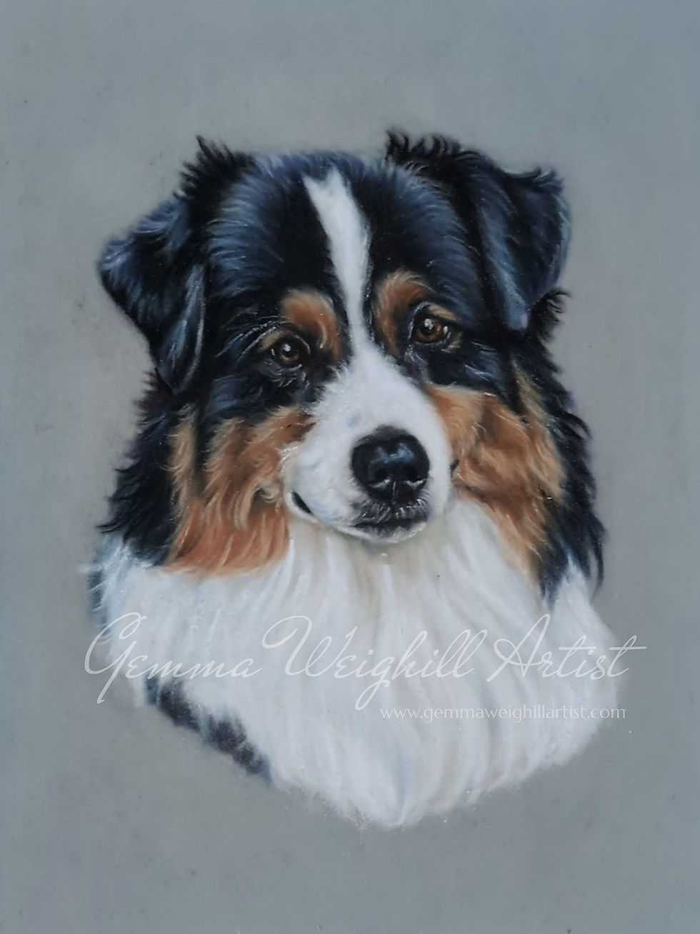 Casper 12" x 16" Pastels