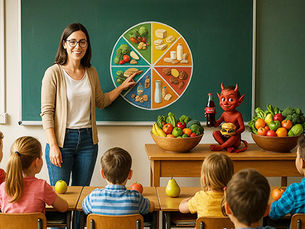 Wann lernen Kinder endlich, gesund zu leben?