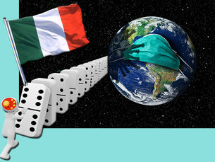 Als ein Dominostein namens Italien fiel