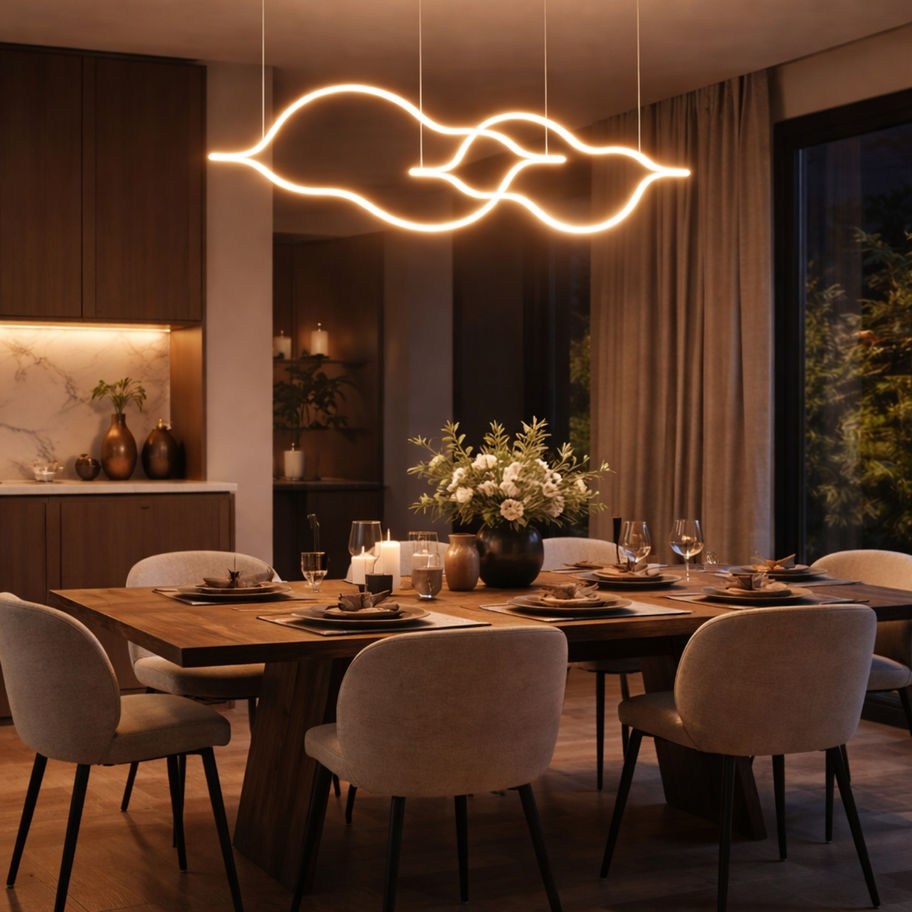 Nymbus sarkıt led avize yemek masası üstü