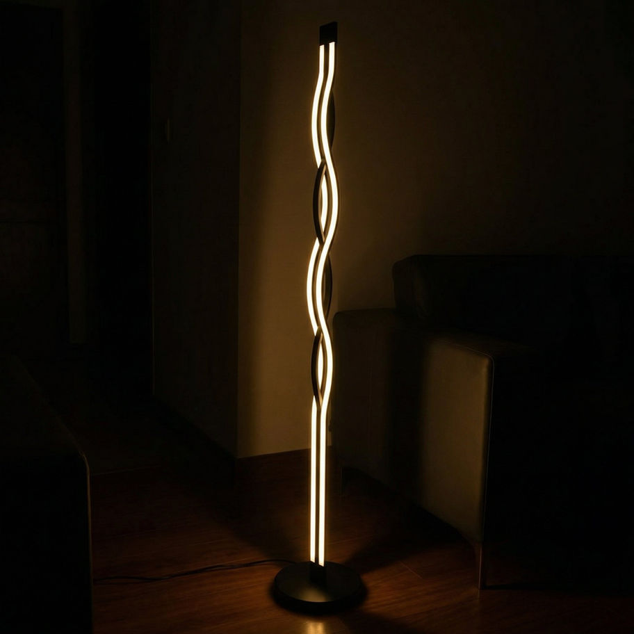 dekoratif minimal aynı zamanda güçlü ışıklı led lambader