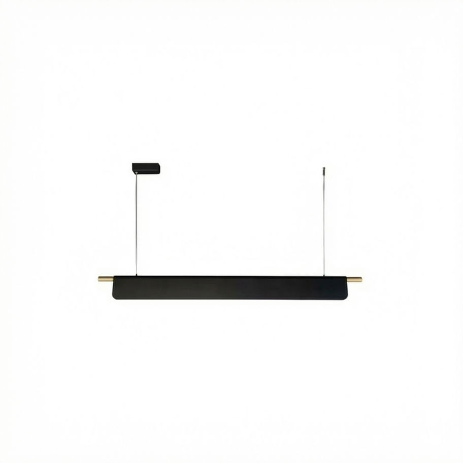 Floke 120 cm modern siyah LED sarkıt avize modeli