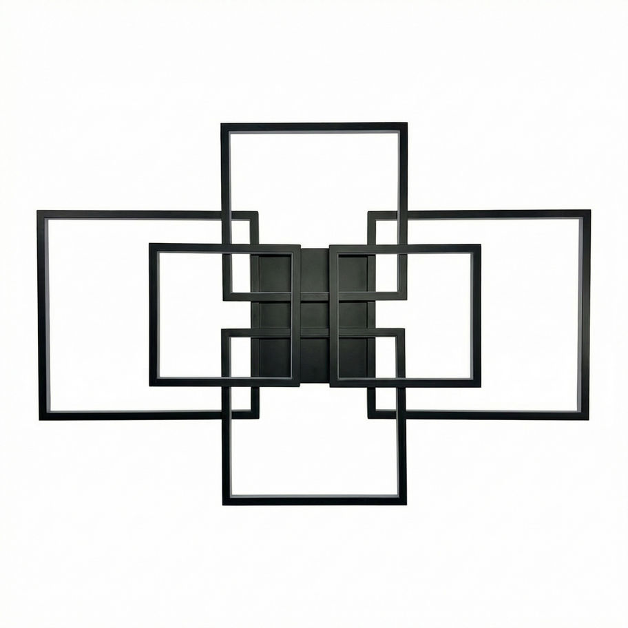 büyük boy led plafonyer 150x110 modern tavan aydınlatma