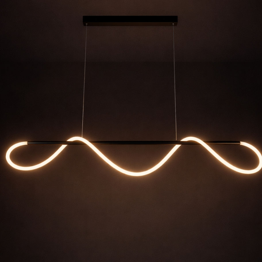 Gentle Sarkıt Led Avize VXS00022 120 Cm dimmerli LED aydınlatma, sıcak beyaz homojen ışık efekti