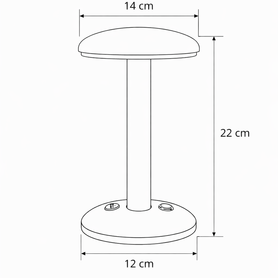 Modern Şarjlı Led Masa Lambası