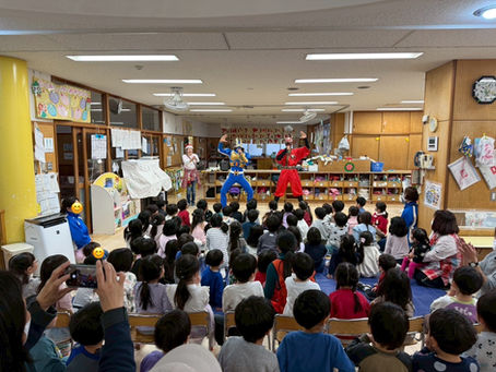 保育園を訪問