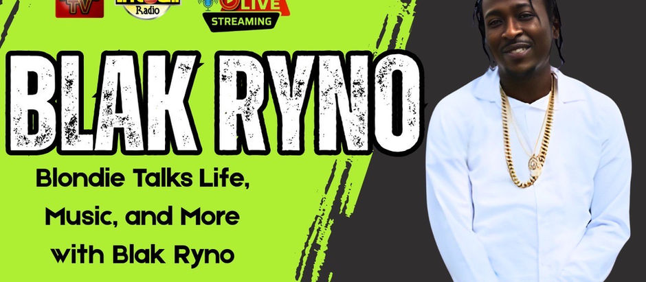 Blak Ryno chats it up with his AUNTY BLONDIE - subscribe to our YouTube channel to enjoy the entire interview