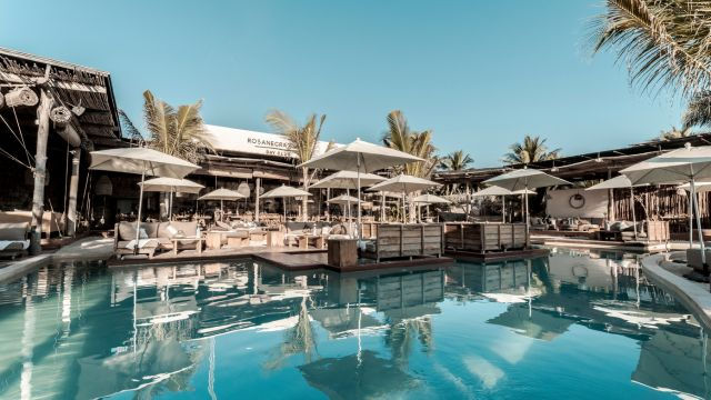 Rosa Negra Beach Club in Tulum