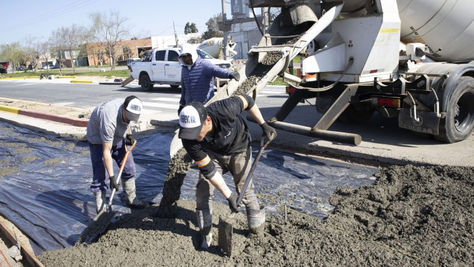 La avenida Alfonsín sumó obras complementarias para brindar un tránsito más seguro