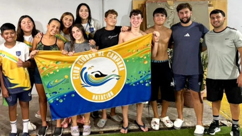 Nadadores del CCC compitieron en torneos en Rosario y el Parque Olímpico