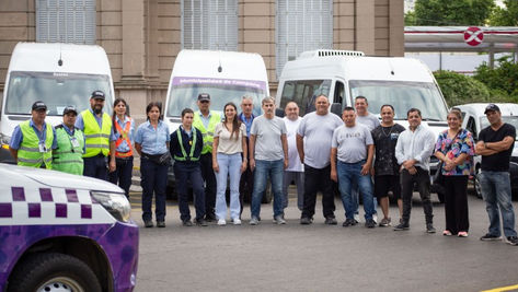 El Municipio acompañó la 47° peregrinación a Luján