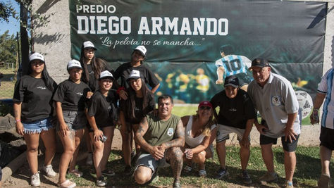 La Agrupación Sentir colaboró con el Mundialito “Diego Armando Maradona”