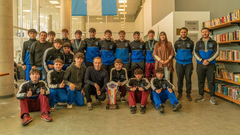 Abella felicitó a los Cadetes del CBC que ganaron el Torneo Nacional de Clubes