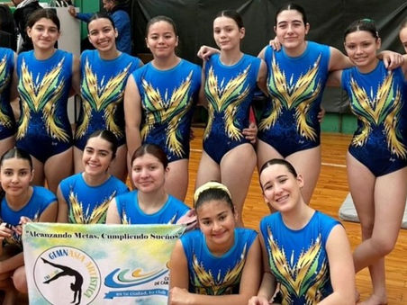 La Gimnasia Artística del CCC sumó competencias e importantes resultados