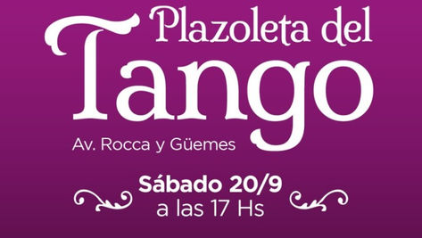 La Plazoleta del Tango disfrutará de otro sábado con música y danza