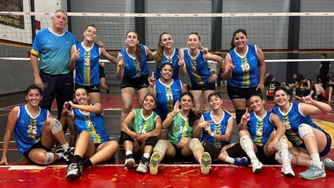 Vóley: la Primera Damas del CCC cerró la Zona Reubicación con otro triunfo