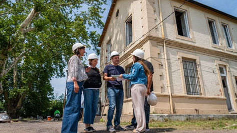 Avanza la obra del primer Polo Educativo Tecnológico de Campana