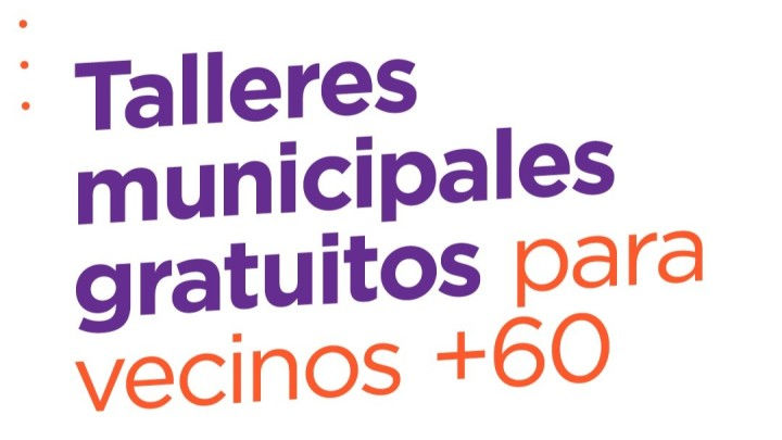 Comenzó la inscripción a los talleres municipales gratuitos para vecinos +60