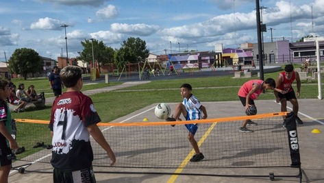 El programa itinerante “Playones en Movimiento” comenzó a recorrer los barrios