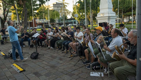 La Banda Municipal de Música realizará hoy su último ensayo al aire libre