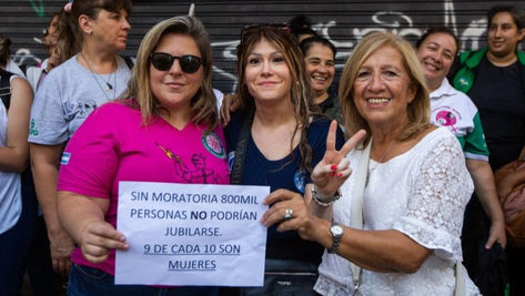 Soledad Alonso: "Sin moratoria no hay jubilación"