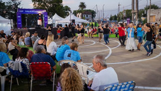 La última Peña de las Carretas del verano fue una fiesta