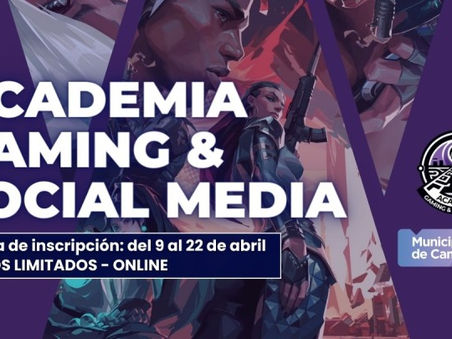 El Municipio lanzó cursos gratuitos sobre gaming y redes sociales