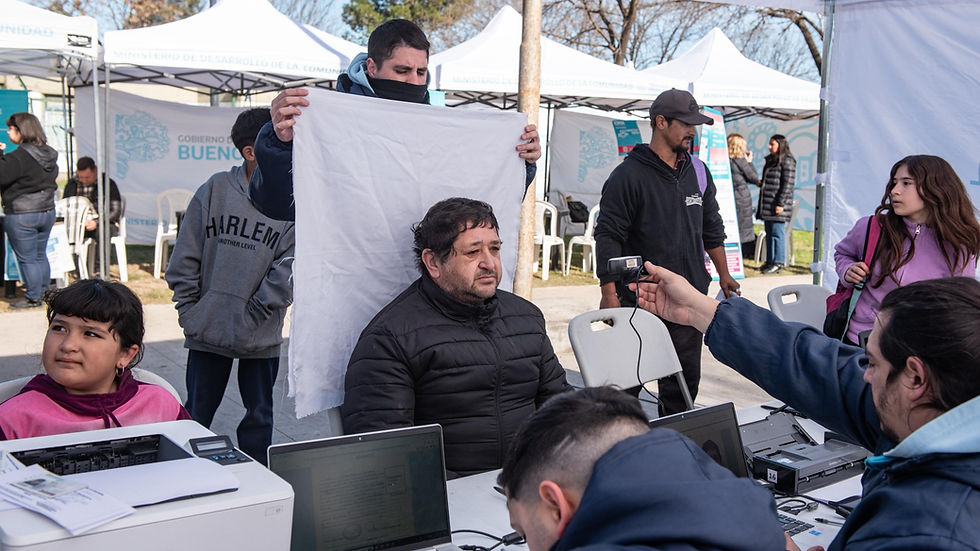 El trámite podrá realizarse en la plazoleta Belgrano o en el B° Las Praderas