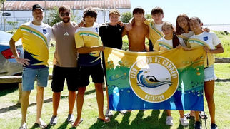 Nadadores del Club Ciudad de Campana compitieron en aguas abiertas