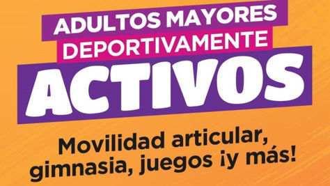 Este martes la Plaza Italia recibirá a los “Adultos Mayores Deportivamente Activos”