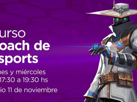 Lanzan nuevos cursos sobre e-sports y social media