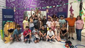 Abella participó de la jornada de cierre de “Verano Artístico y Tecnológico” 