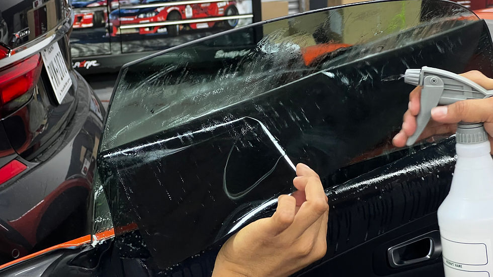 Applying Carbon Tint