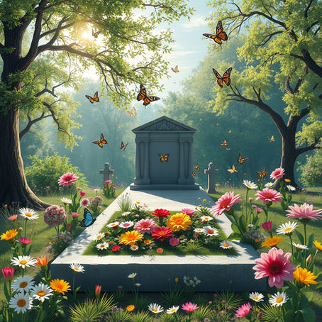 Flowers on your grave