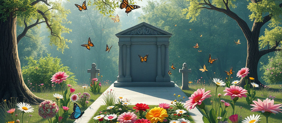 Flowers on your grave