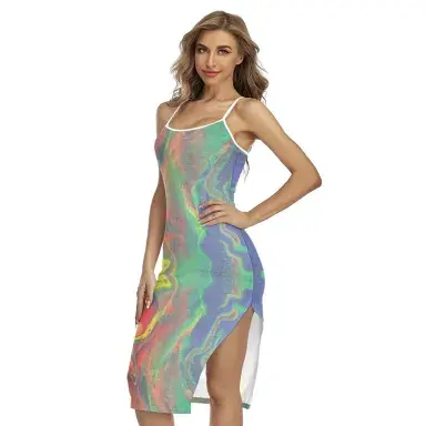 Thumbnail: African Beauty – Knitted Suspender Dress