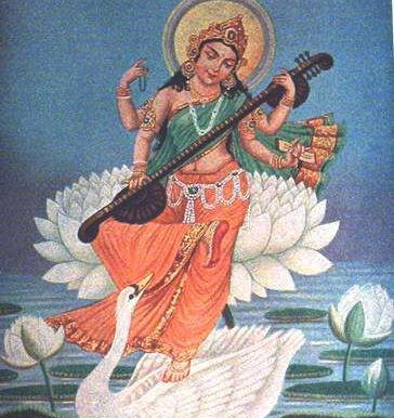 Saraswati, The Goddess of Kamashastras