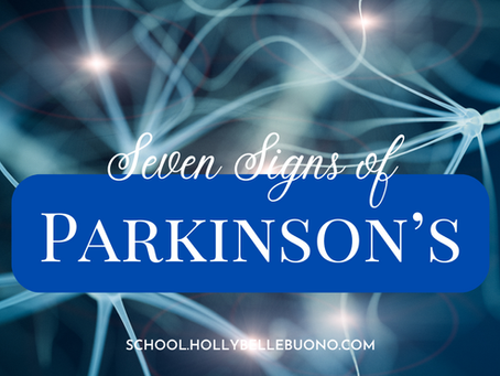 signs of Parkinson's