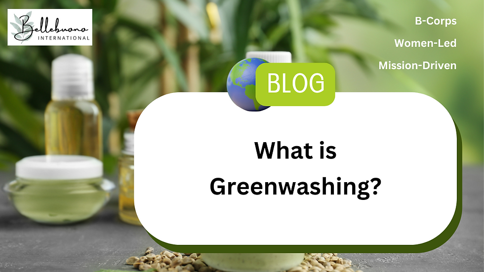 What is Greenwashing?